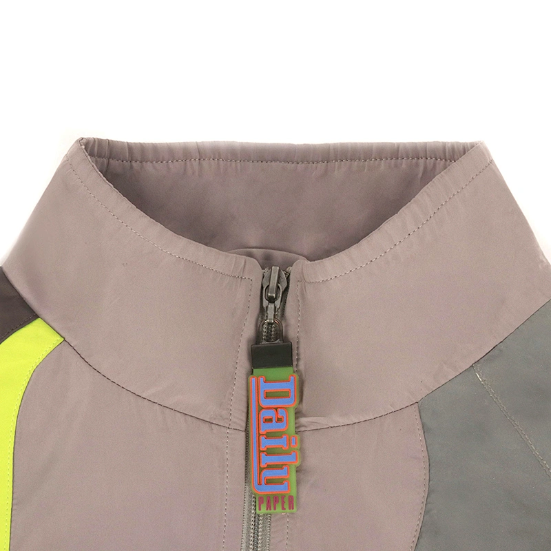 color block windbreaker jacket